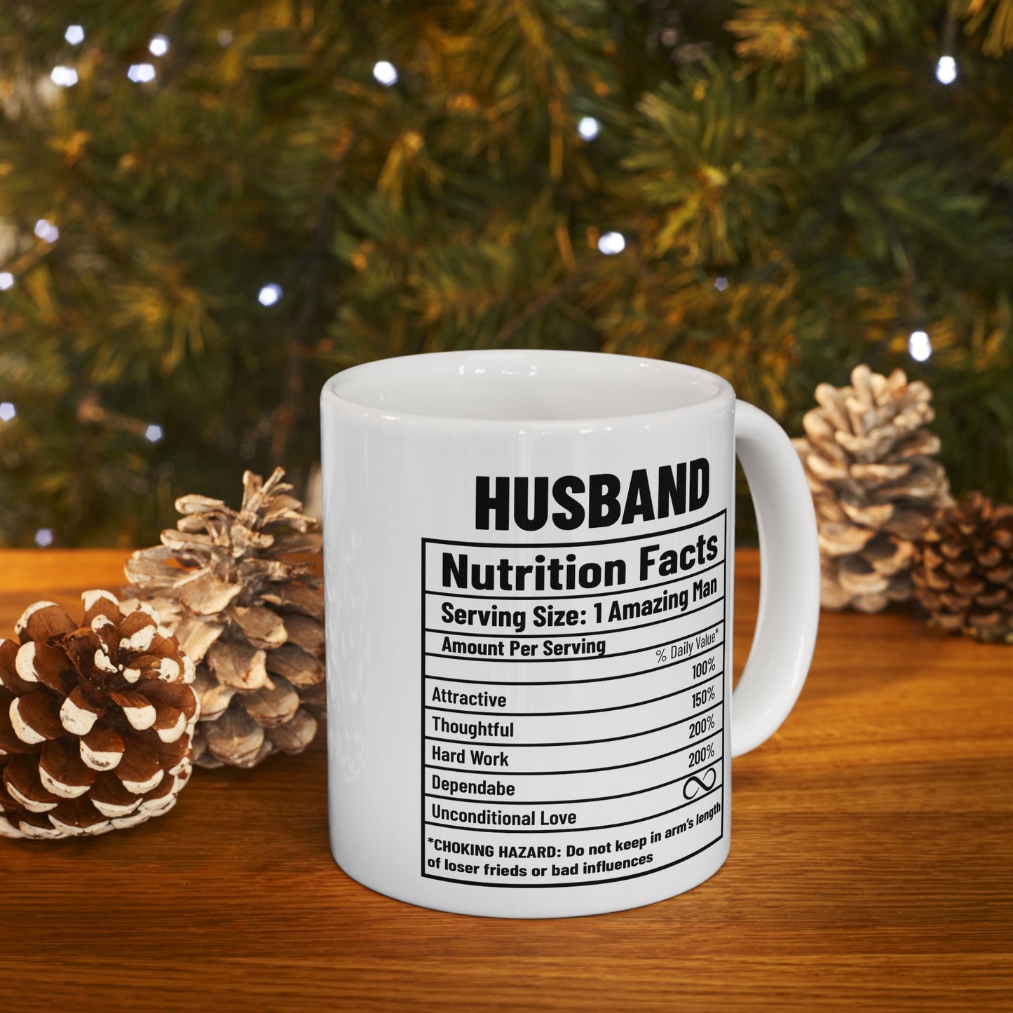 To My Husband Ceramic Mug (11oz)