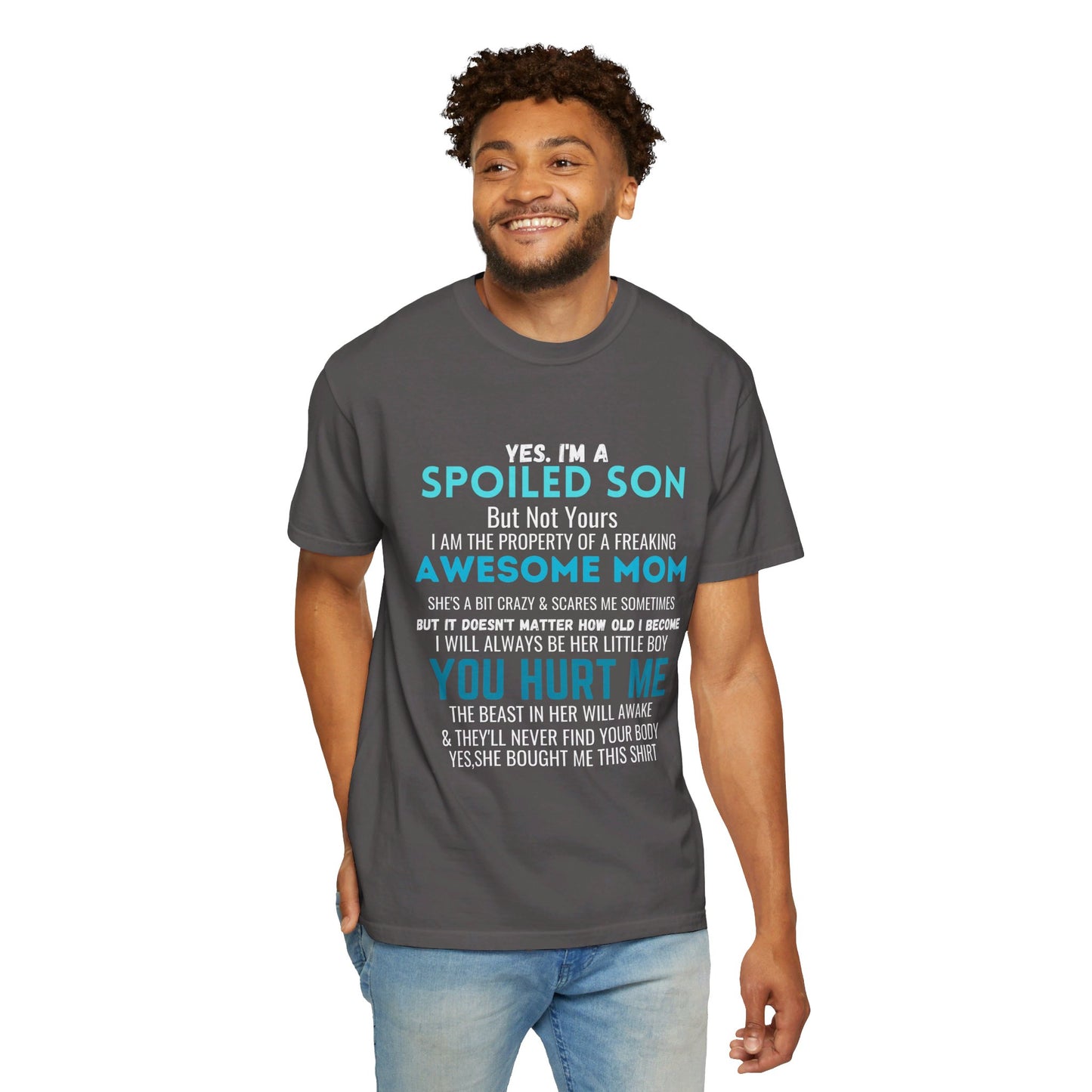 To My Son Unisex Garment-Dyed T-shirt