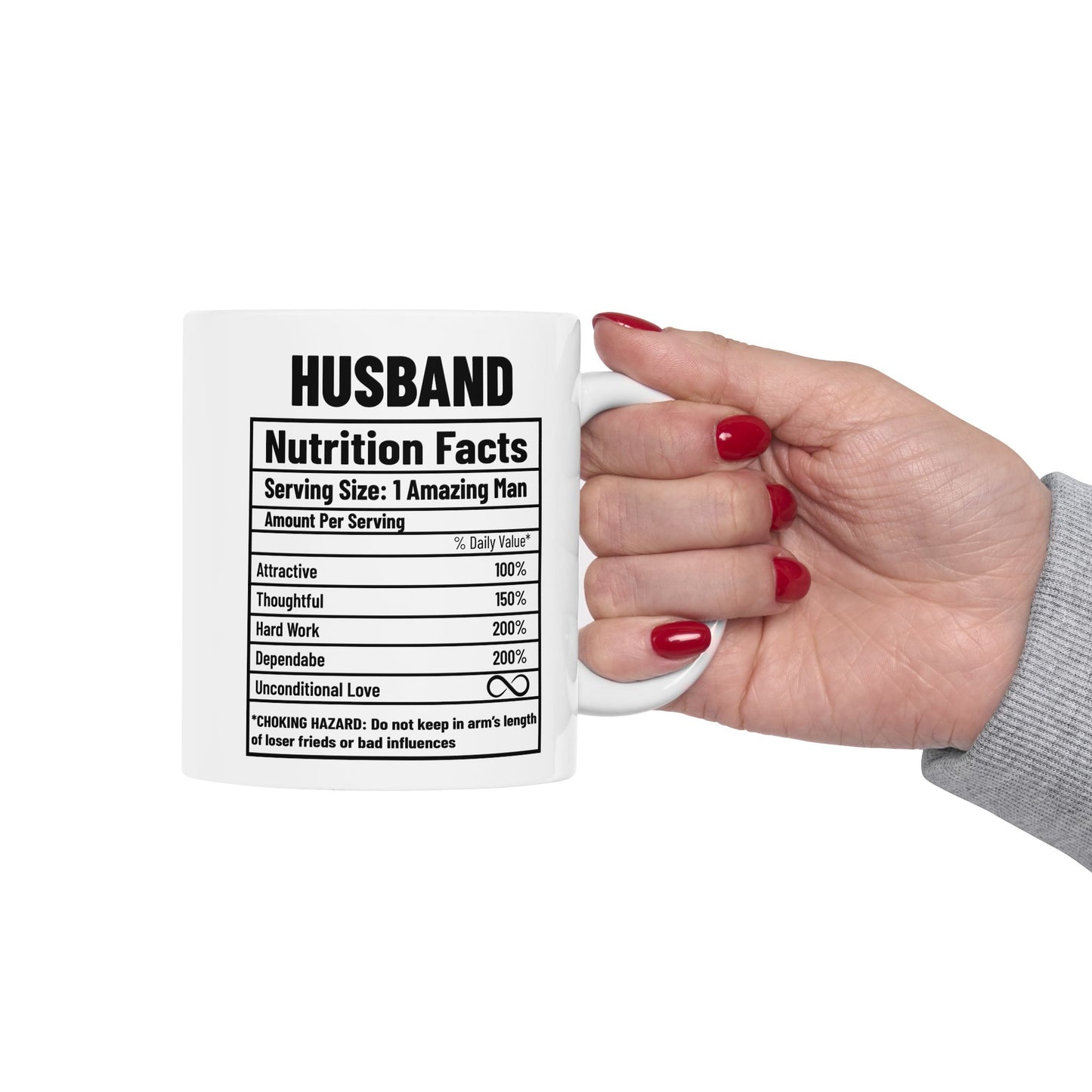 To My Husband Ceramic Mug (11oz)