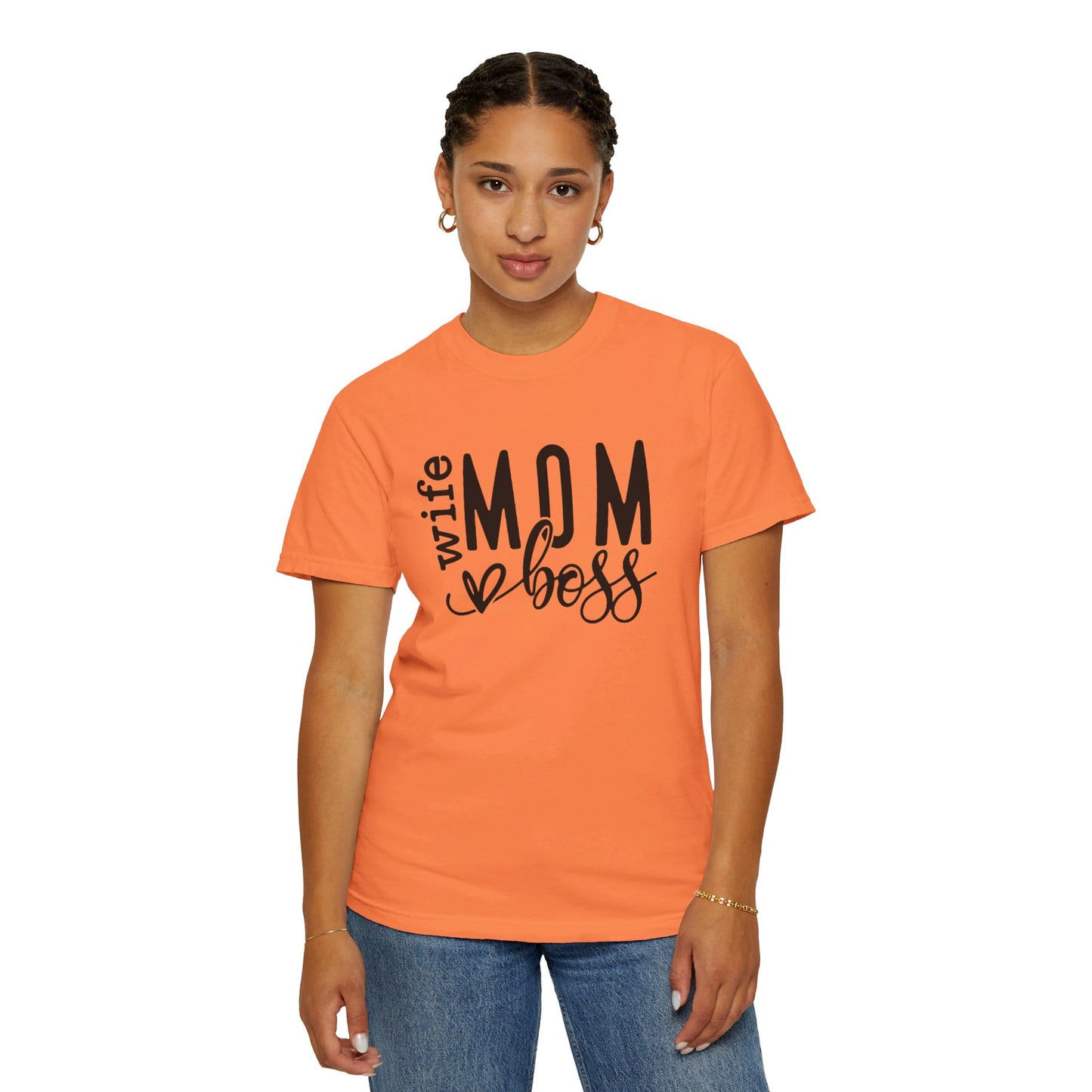 Wife, Boss, Mom T-shirt