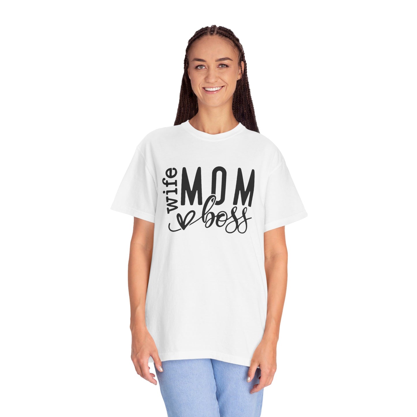 Wife, Boss, Mom T-shirt