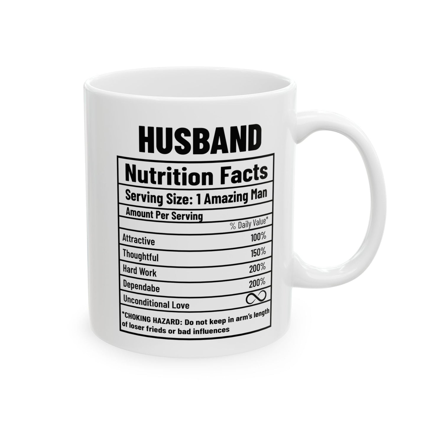 To My Husband Ceramic Mug (11oz)