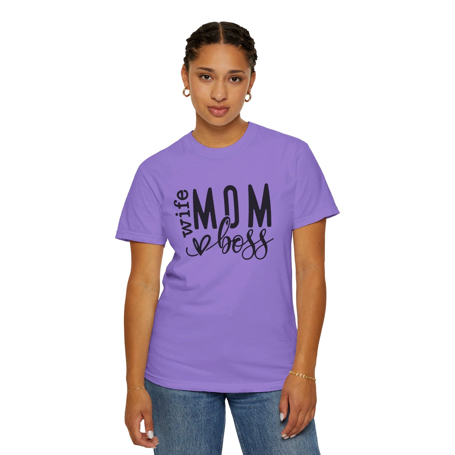 Wife, Boss, Mom T-shirt